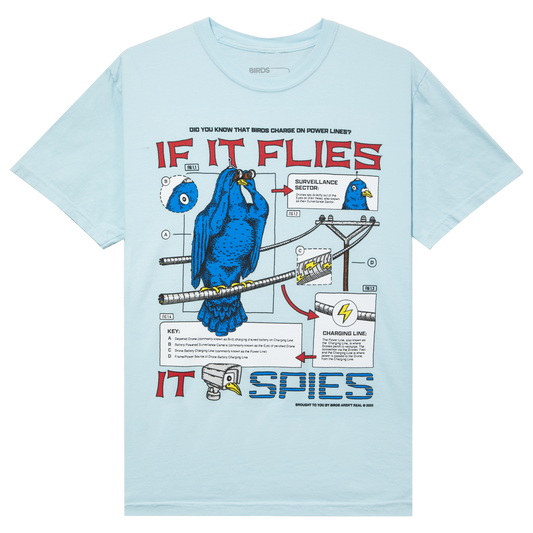 If It Flies | Blue T-Shirt
