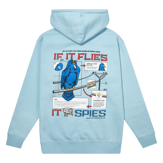 If It Flies | Blue Hoodie