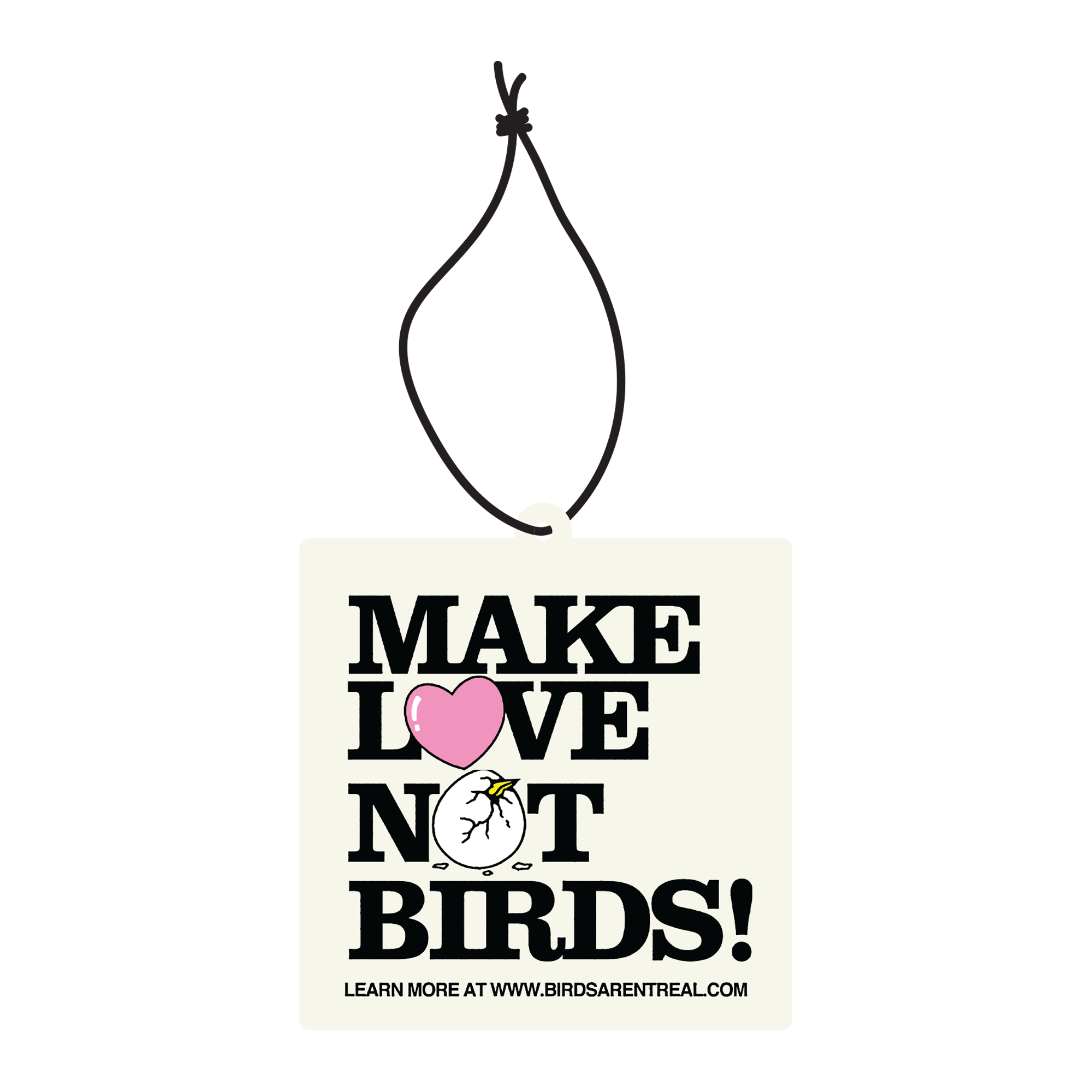 Make Love Not Birds | Air Freshener